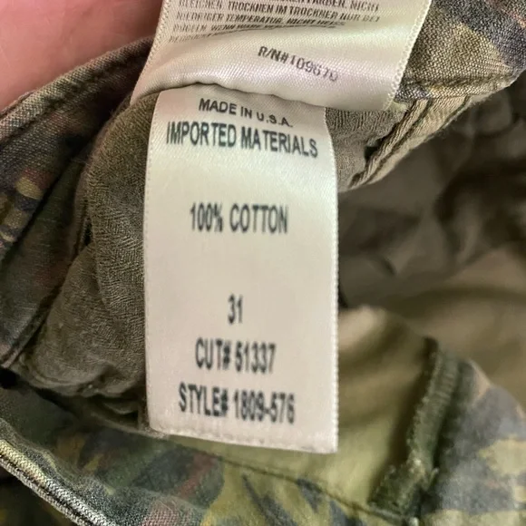 Citizens of Humanity Camouflage Cargo Pants - Picture 3 of 3